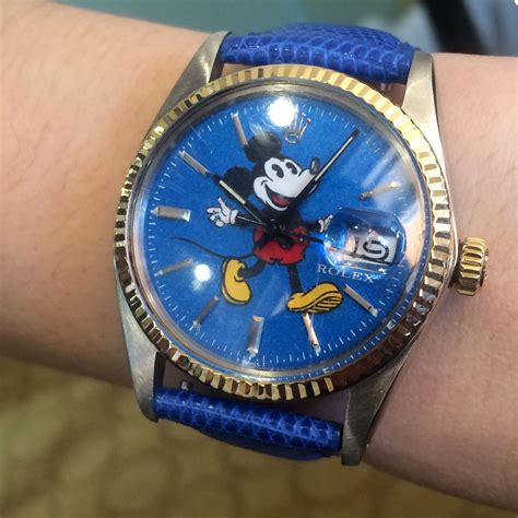 mickey mouse rolex datejust|Rolex x Mickey Mouse: the new generations of dials.